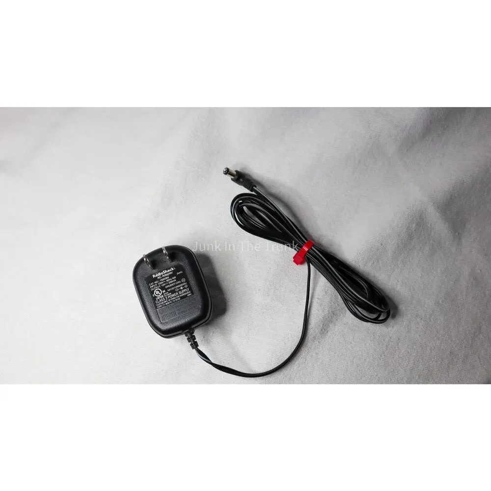 RadioShack AC Adapter Output 12V 200mA Cat NO 1500369 Replacement Charging Cord